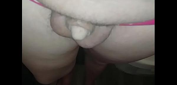  Amanda after shrinking her itty boi clitty